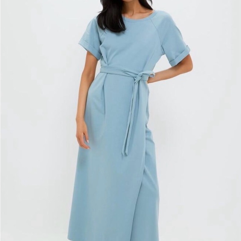 Tuckernuck Light Blue Midi Dress